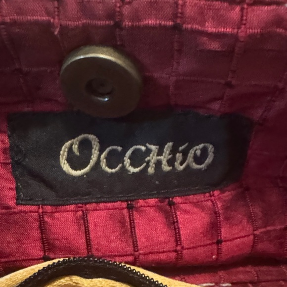 Vintage Occhio Black and Cream Lace Clutch - Picture 5 of 6